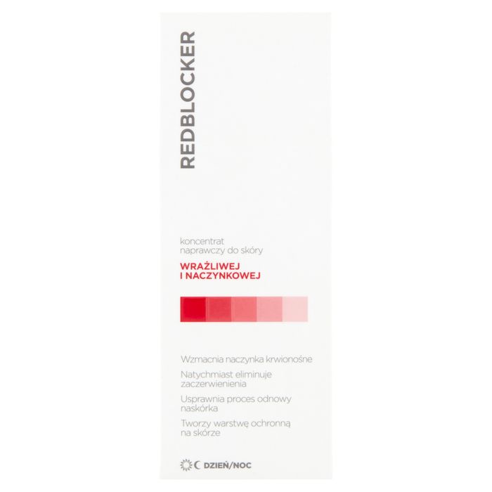 RedBlocker Koncentrat naprawczy do skóry wrażliwej i naczynkowej dzień noc 30 ml main product photo