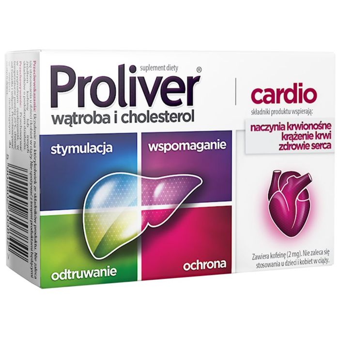 Aflofarm Proliver Cardio 30 tabletek main product photo