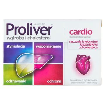 Proliver cardio Suplement diety 30 sztuk