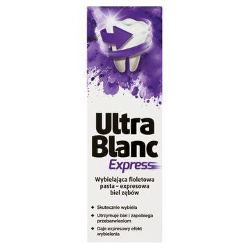 UltraBlanc Express Wybielająca fioletowa pasta 75 ml