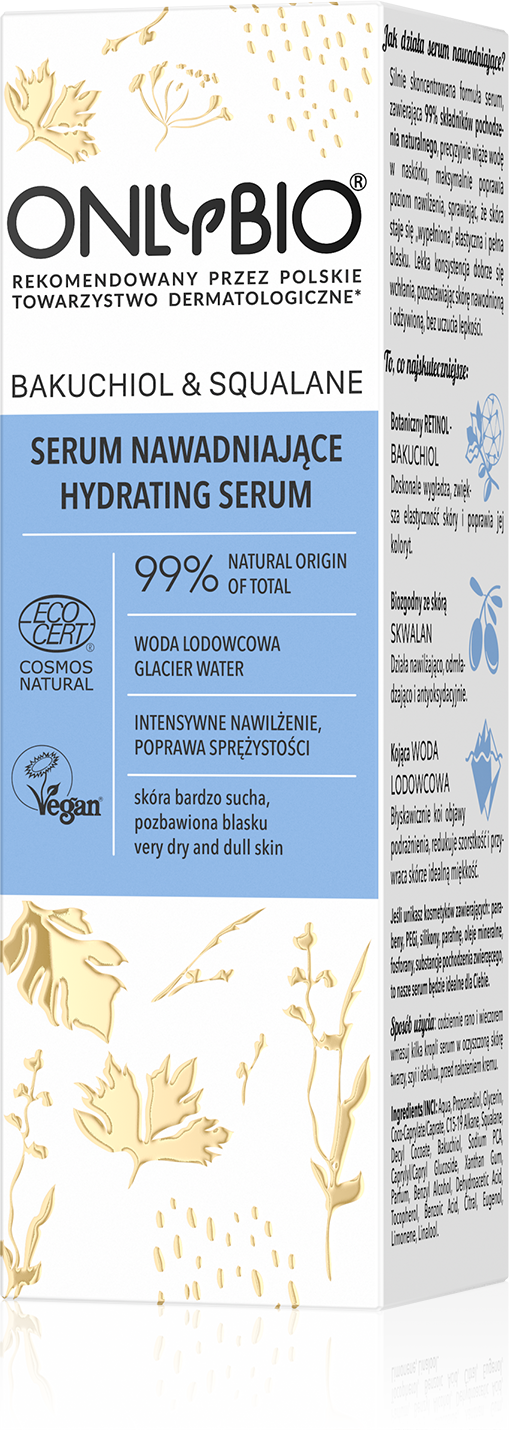 ONLYBIO BAKUCHIOL SERUM NAWADNIAJ. 30ML main product photo