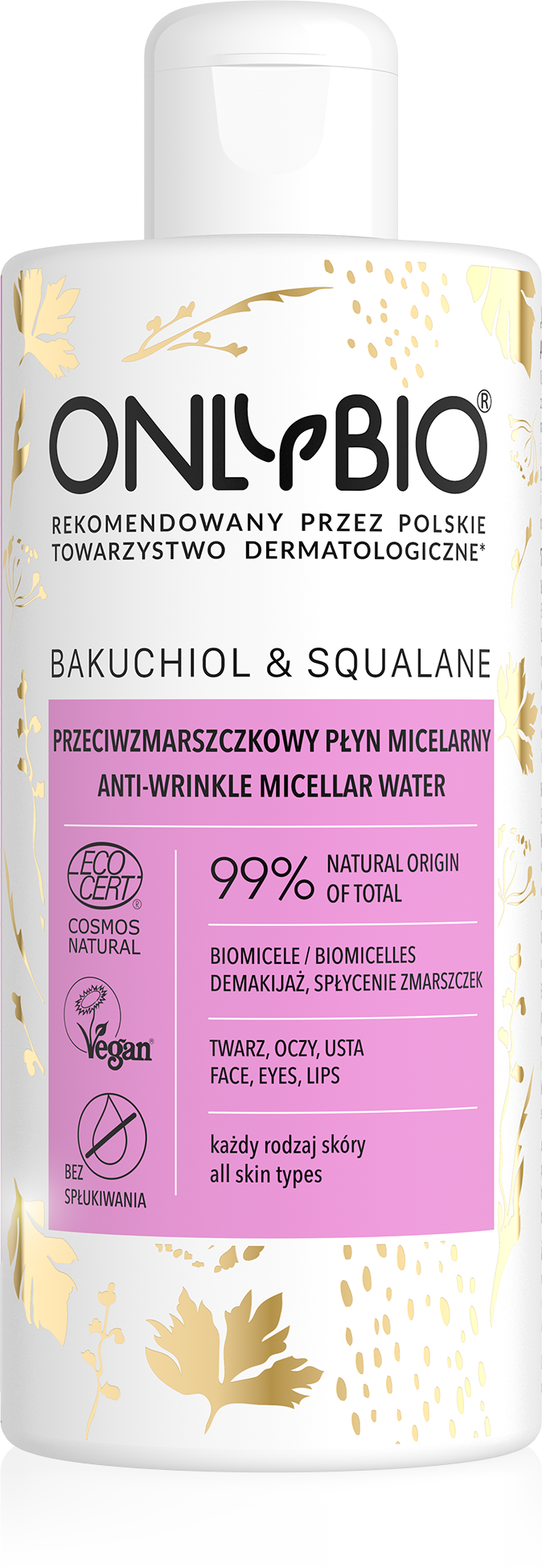 ONLYBIO BAKUCHIOL PL.MIC PRZECIWZ. 300ML main product photo
