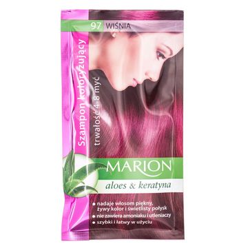 MARION Szamponetka szampon koloryzujący nr.97 WISNIA, 40 ml