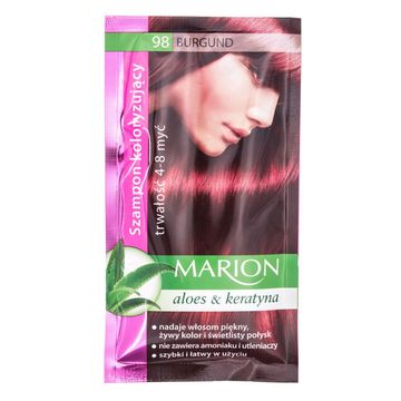 MARION Szamponetka, szampon koloryzujący KOL.98 BURGUND, 40ML