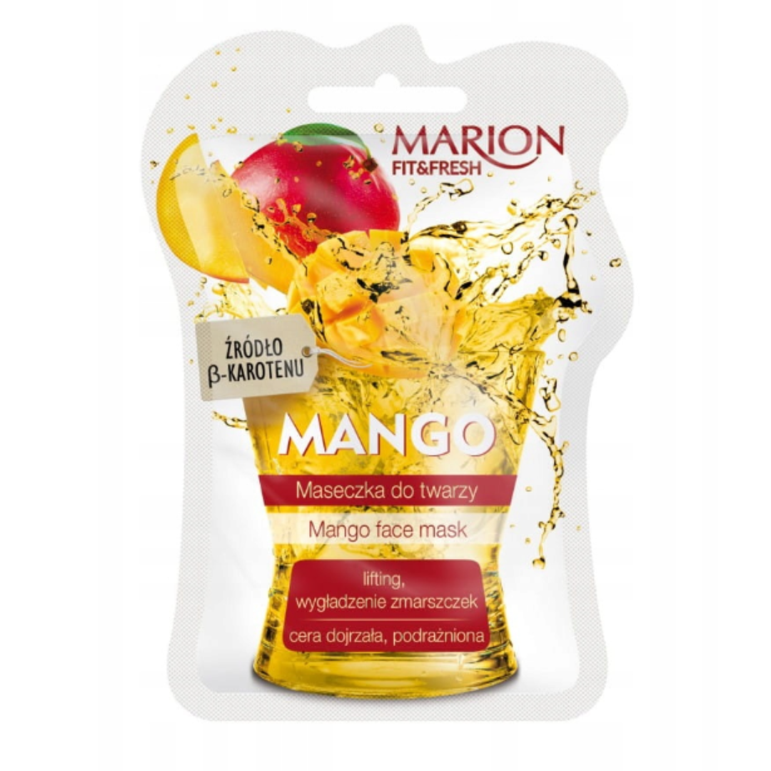 MARION FIT&FRESH MANGO maseczka wygładzająca 7.5ML