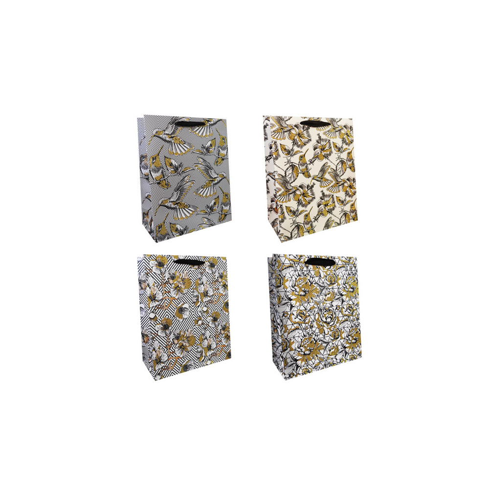 INCOOD TOREBKA 26X32 ZŁOTYM Z BROKATEM main product photo