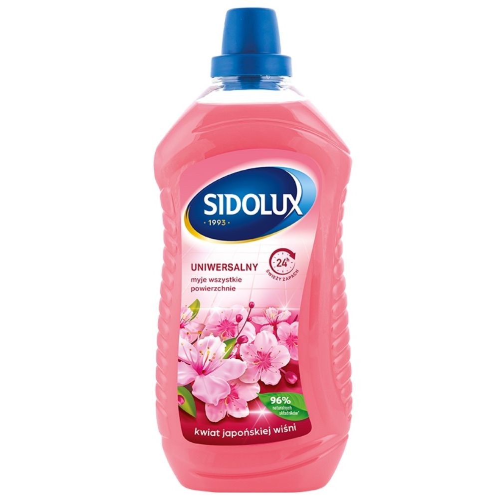 Sidolux Uniwersalny Kwiat Japońskiej Wiśni płyn do mycia 1000 ml