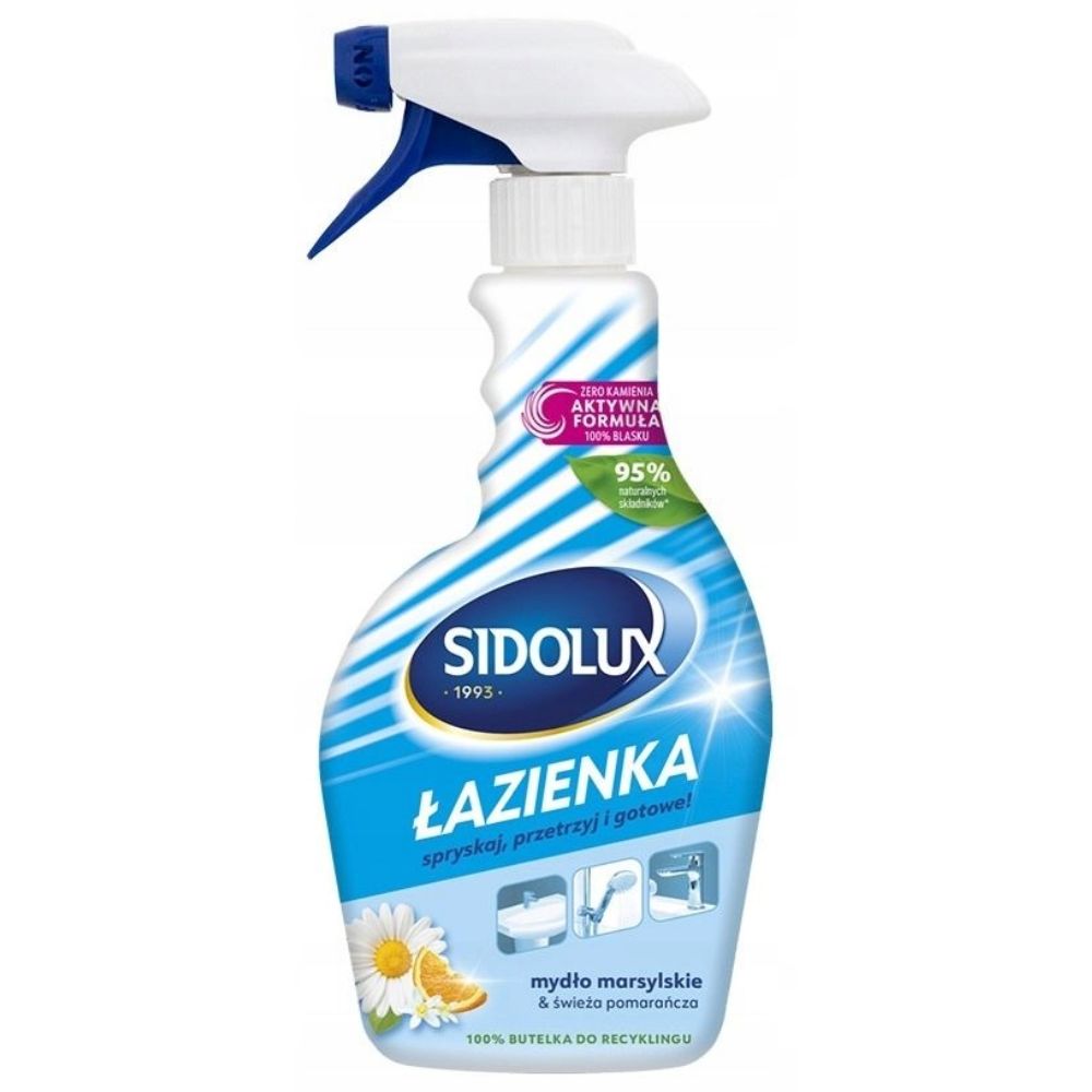 Sidolux Łazienka Mydło Marsylskie Pomarańcza spray 500 ml