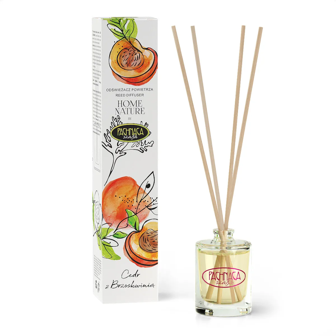 Pachnąca Szafa dekoracyjny odświeżacz powietrza Cedr z Brzoskwinią 25 ml