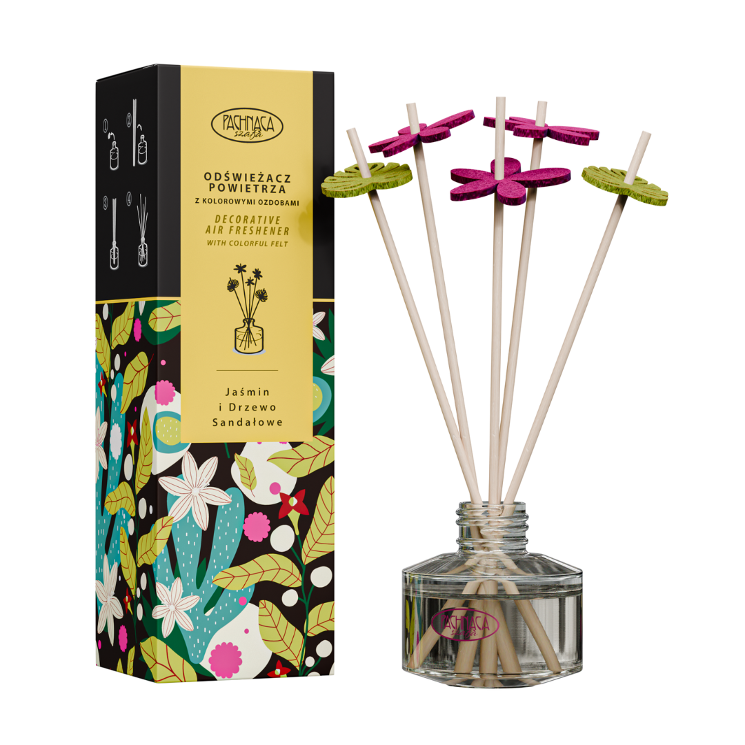 Pachnąca Szafa odświeżacz powietrza Jaśmin i Drzewo Sandałowe 25 ml