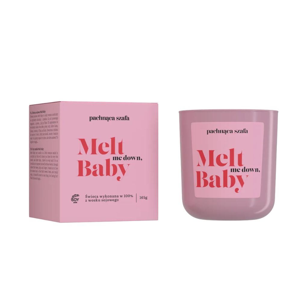 Pachnąca Szafa Melt Me Baby świeca sojowa 165 g