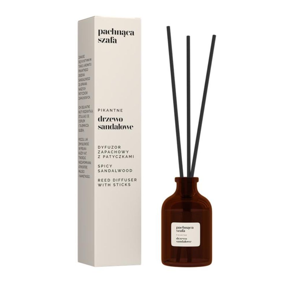 Pachnąca Szafa Pikantne Drzewo Sandałowe dyfuzor zapachowy 50 ml