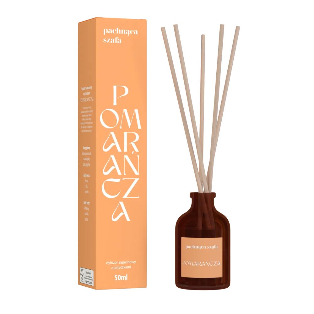 Pachnąca Szafa Dyfuzor zapachowy Pomarańcza 50 ml