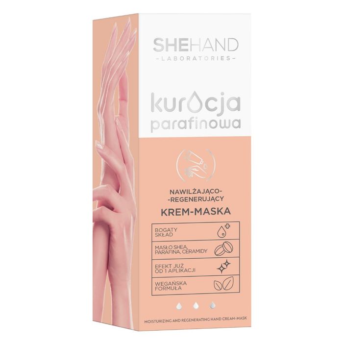 SheHand nawilżająco-regenerujący krem-maska do dłoni Kuracja Parafinowa 75 ml main product photo