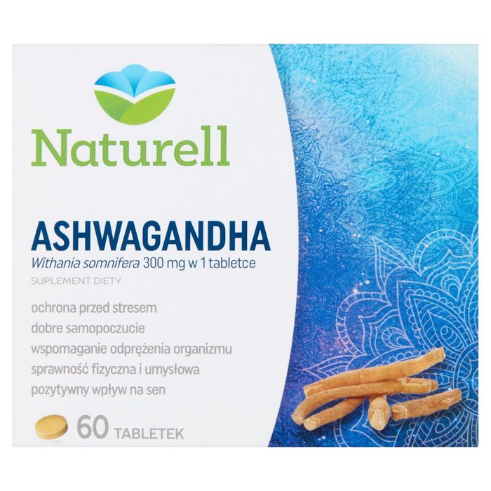 Naturell ashwagandha tabl. 60 szt main product photo