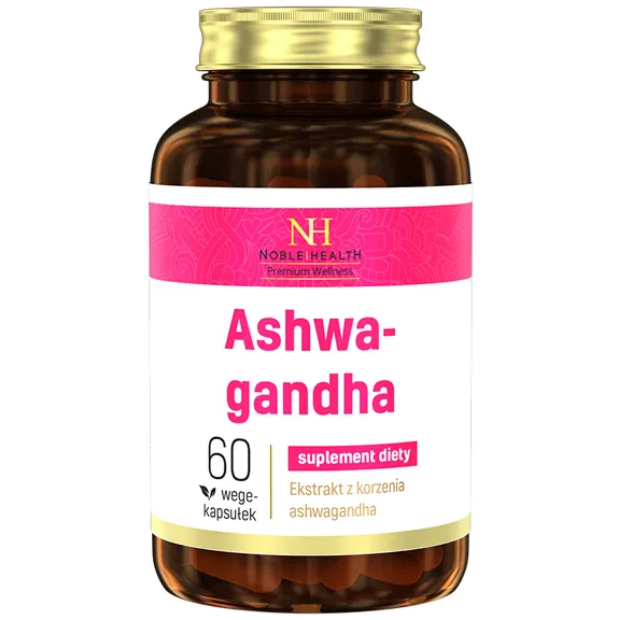 Noble Health Ashwagandha 60 kapsułek