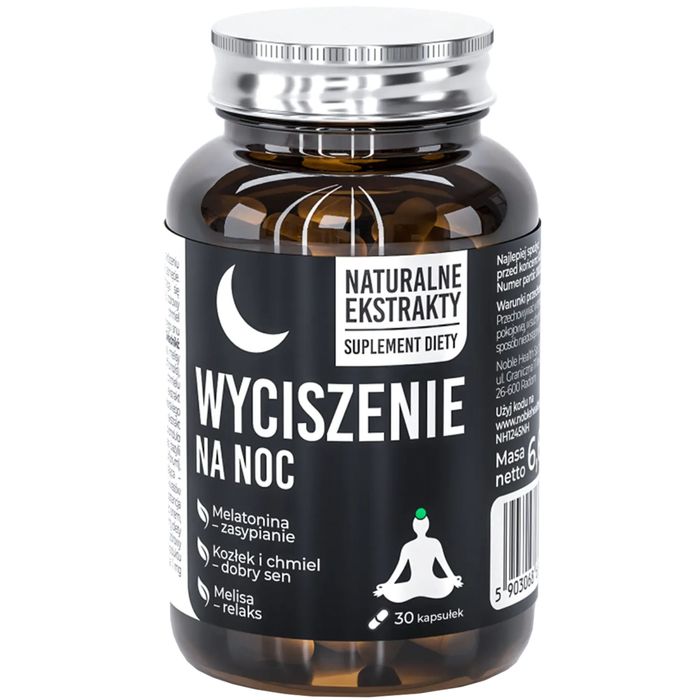 Noble Health Wyciszenie Na Noc 30 kapsułek main product photo