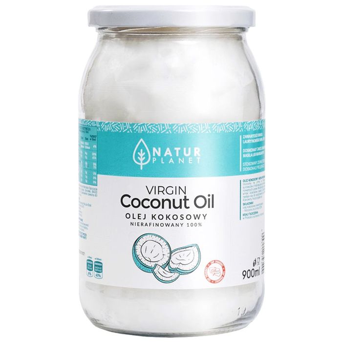 Natur Planet olej kokosowy nierafinowany 900 ml main product photo