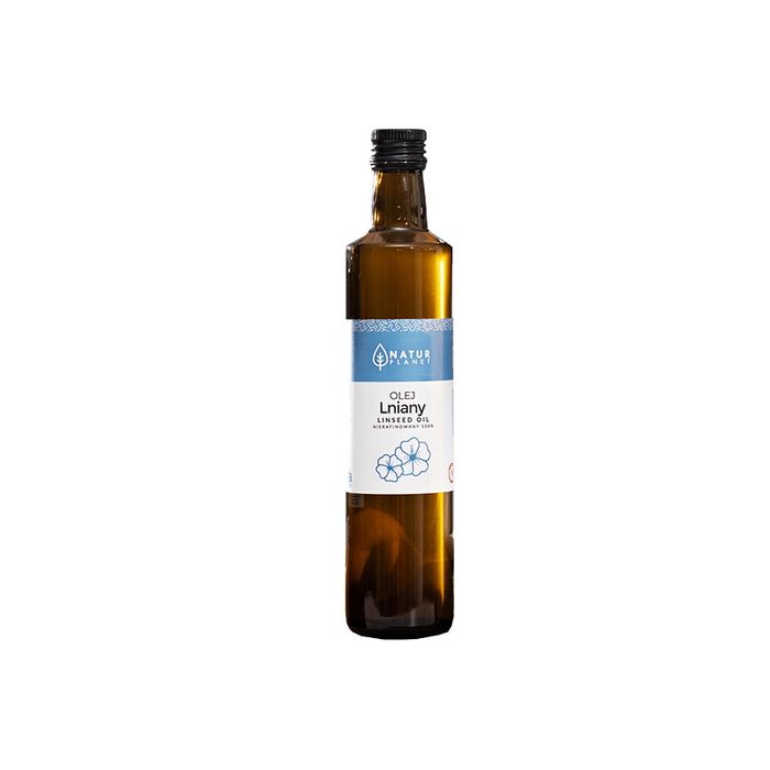 Natur Planet olej lniany nierafinowany zimnotłoczony 250 ml main product photo