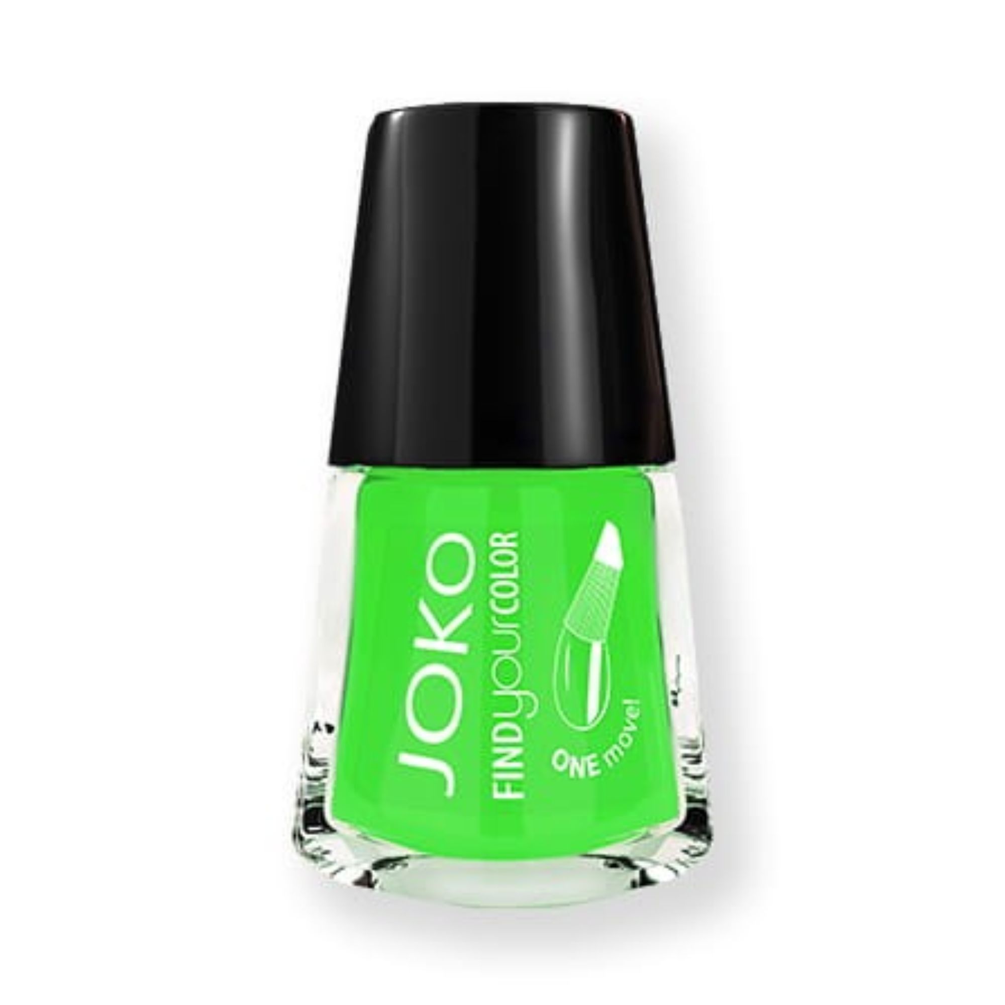 JOKO Find Your Color Neon 204 Crazy Frog lakier do paznokci 10 ml