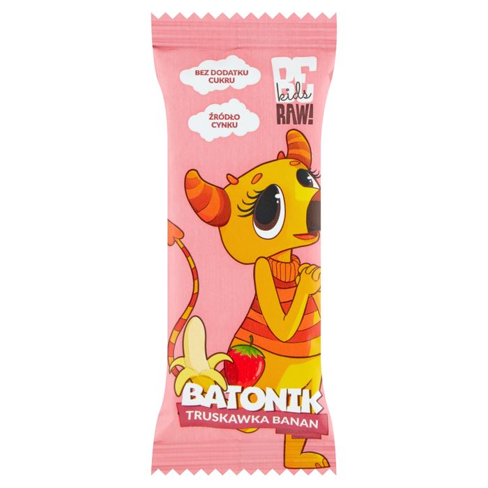 Be Raw! Kids Batonik truskawka banan 25 g main product photo