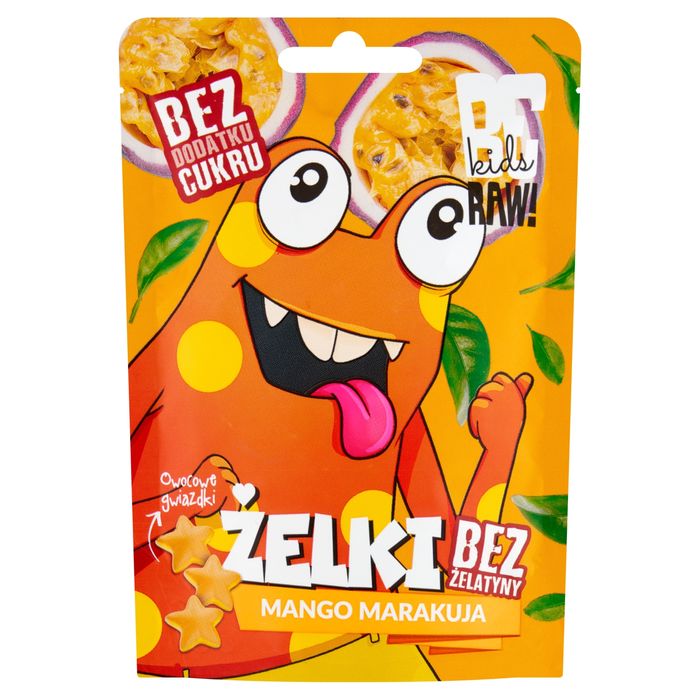 Be Raw! Kids Żelki mango marakuja 35 g main product photo