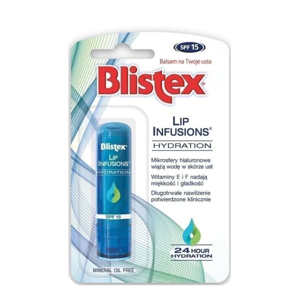 Blistex Lip Infusions Hydration Balsam do ust nawilżający 3,7 g