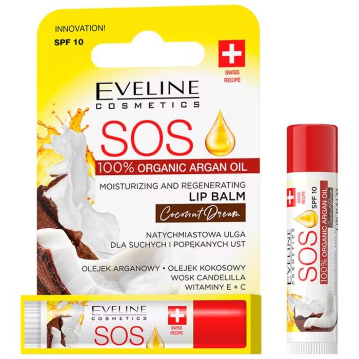Eveline pomadka ochronna SOS KOKOS 4,5G main product photo