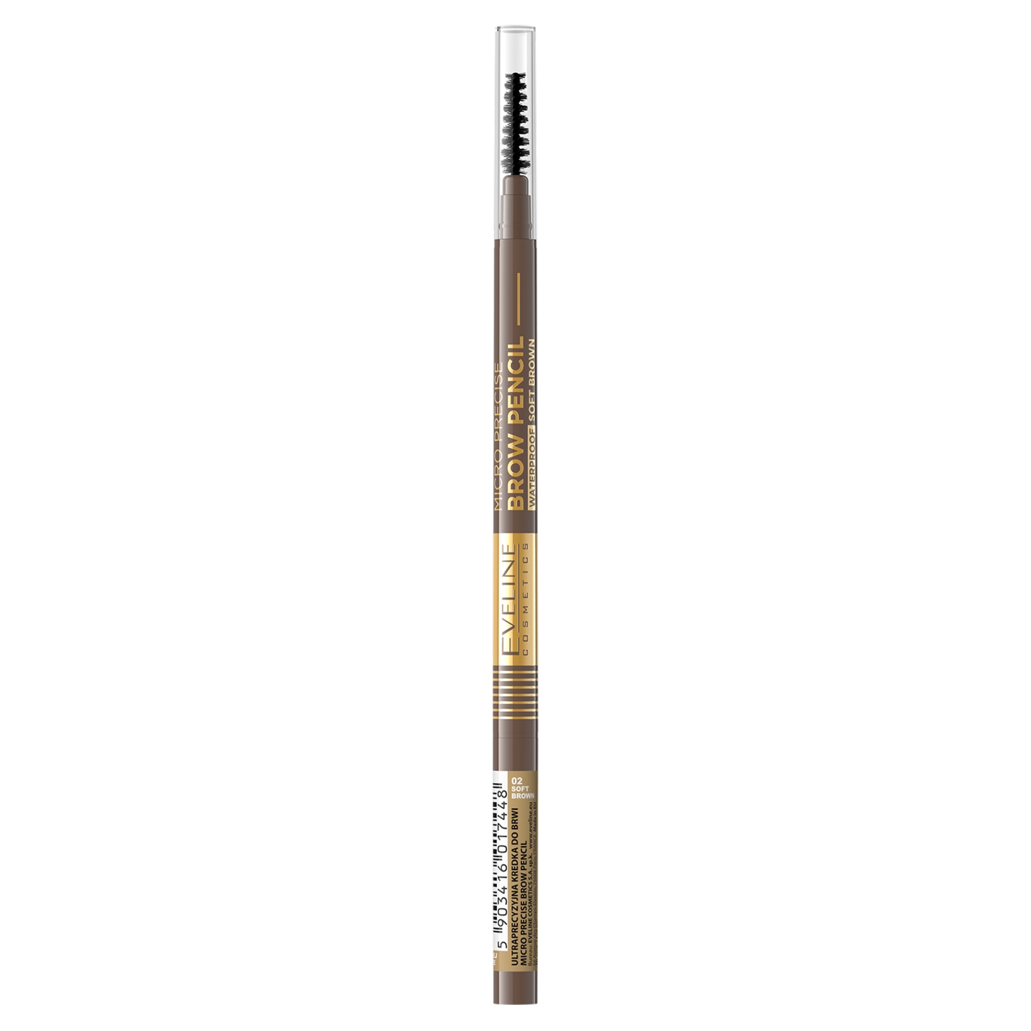EVELINE PREC BROW KRED 02 SOFT BROWN 4G
