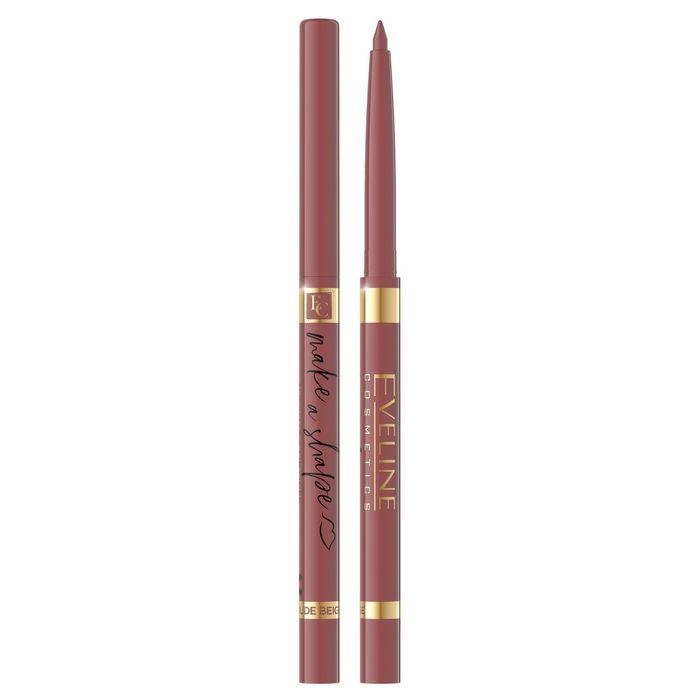 EVELINE COSMETICS MAKE A SHAPE KONTURÓWKA DO UST 02 Nude Beige main product photo