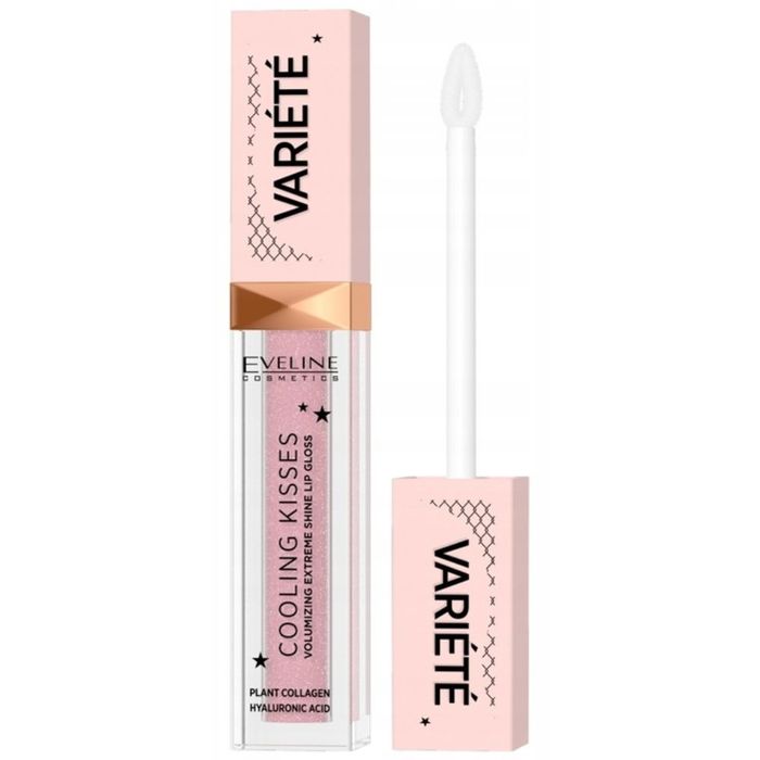 Eveline Variete Cooling Kisses 02 Sugar Nude błyszczyk 6,8 ml main product photo
