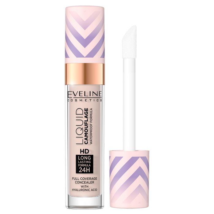 Liquid Camuflage Wodoodporny korektor kamuflujący z kwasem hialuronowym, nr 02 Light Vanilla main product photo