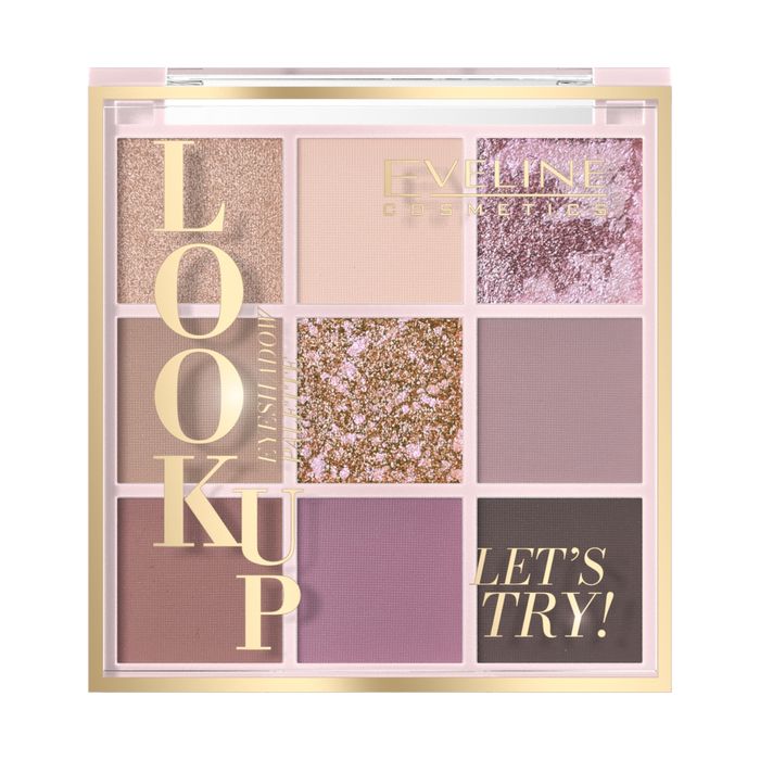 Look Up Paleta 9 cieni do powiek, Let's Try main product photo