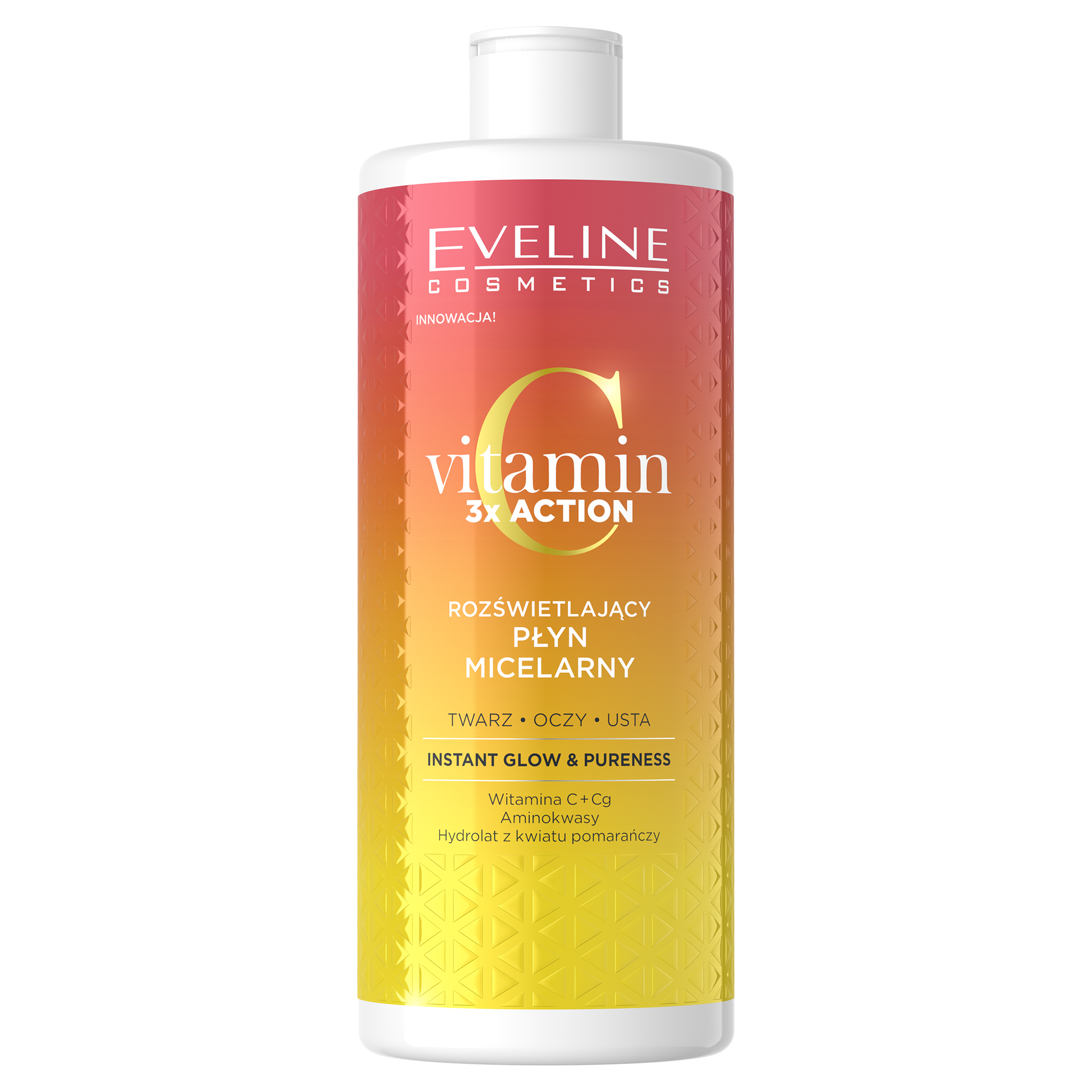 Eveline Cosmetics Vitamin C 3action płyn micelarny 500 ml