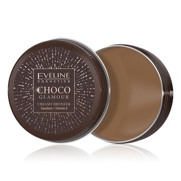EVELINE Choco Glamour Bronzer w kremie, 01, 1 szt