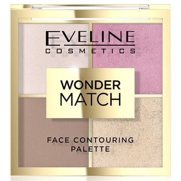 EVELINE Wonder Match Paleta do konturowania twarzy, 01, 1 szt