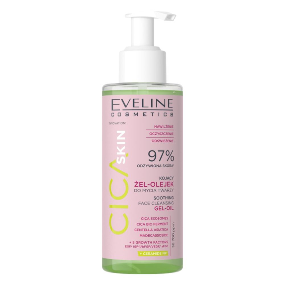 Eveline Cica Skin żel olejek do mycia twarzy 145 ml