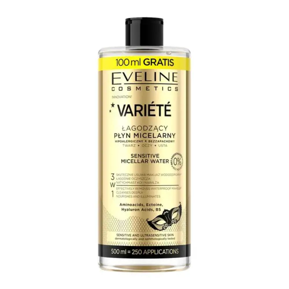 Eveline Variete Łagodzący płyn micelarny 500 ml