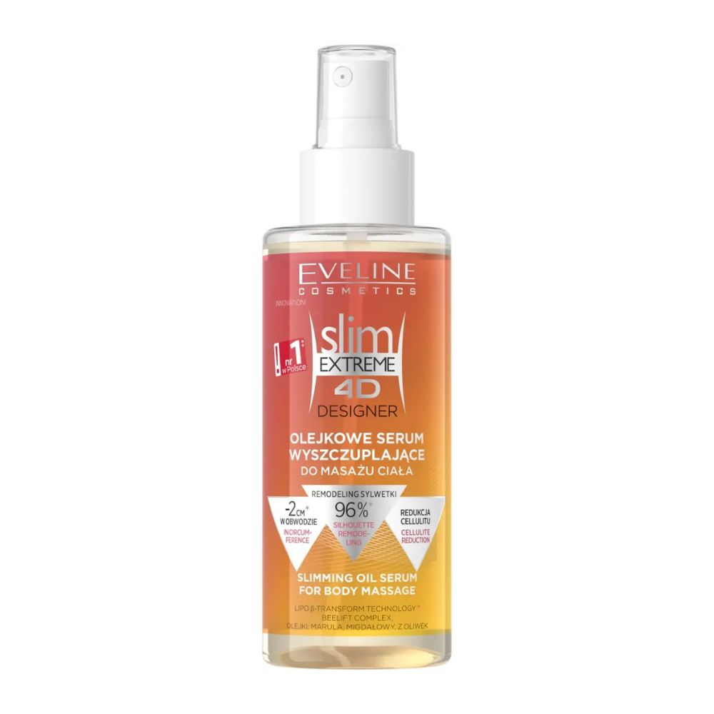 Eveline Slim Extreme 4D olejkowe serum wyszczuplające do ciała 150 ml