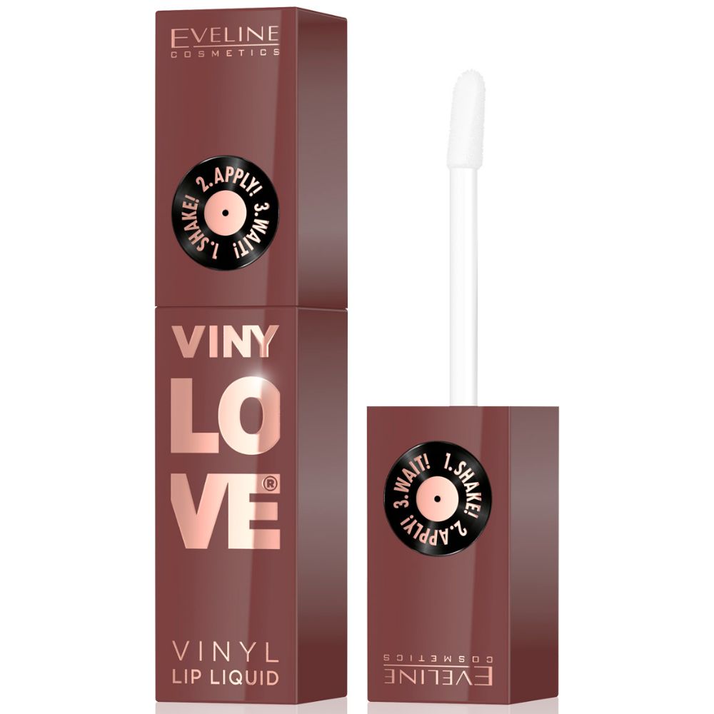 Eveline VinyLove 07 Nudy pomadka płynna z efektem winylowym 4 ml