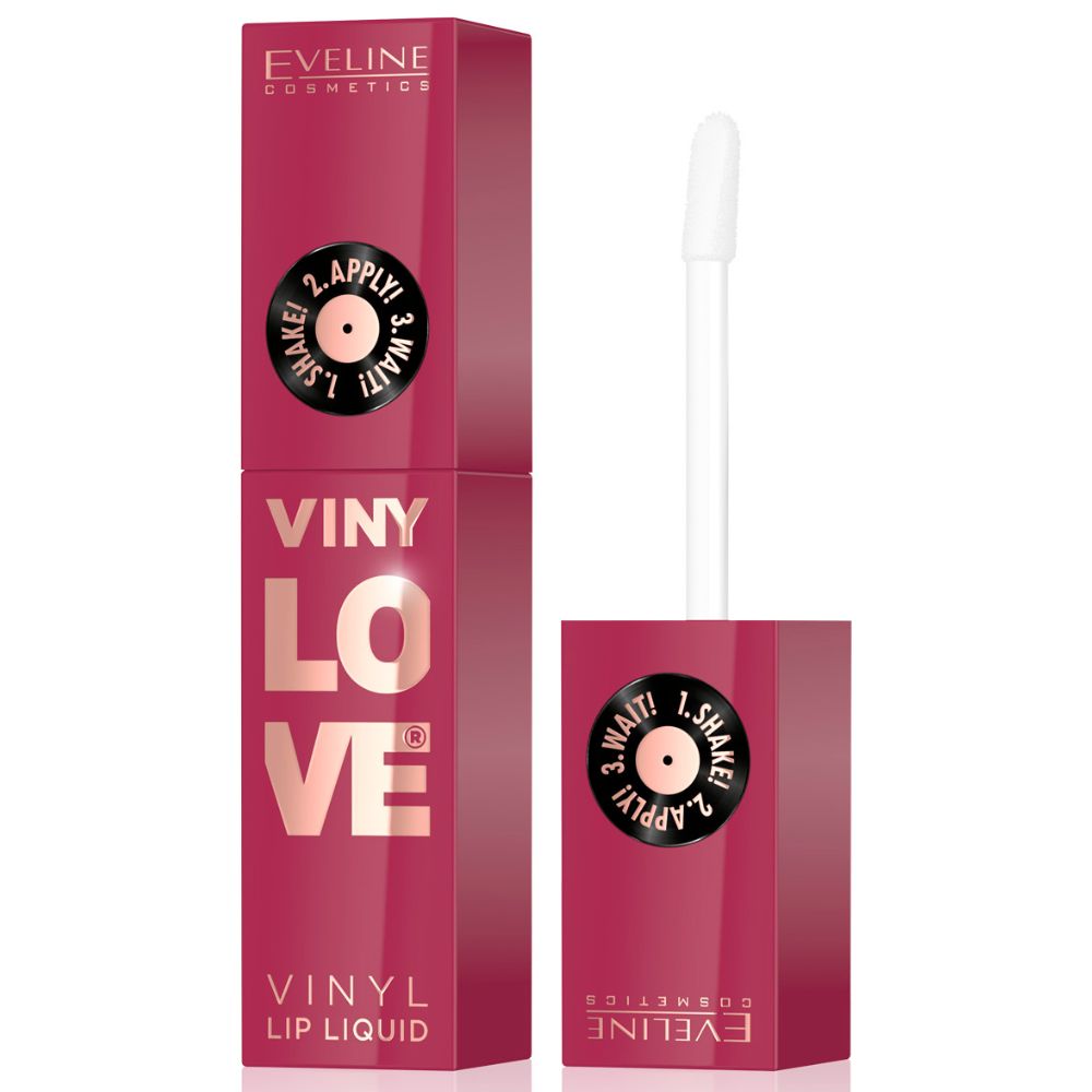 Eveline VinyLove 10 Blushy pomadka płynna z efektem winylowym 4 ml
