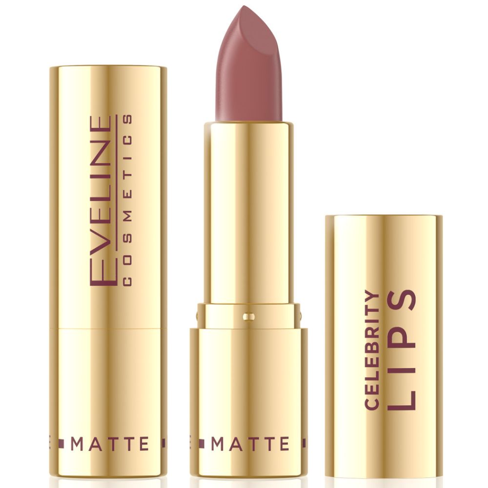 Eveline Celebrity Lips Satin 507 kremowa pomadka 4,1 g