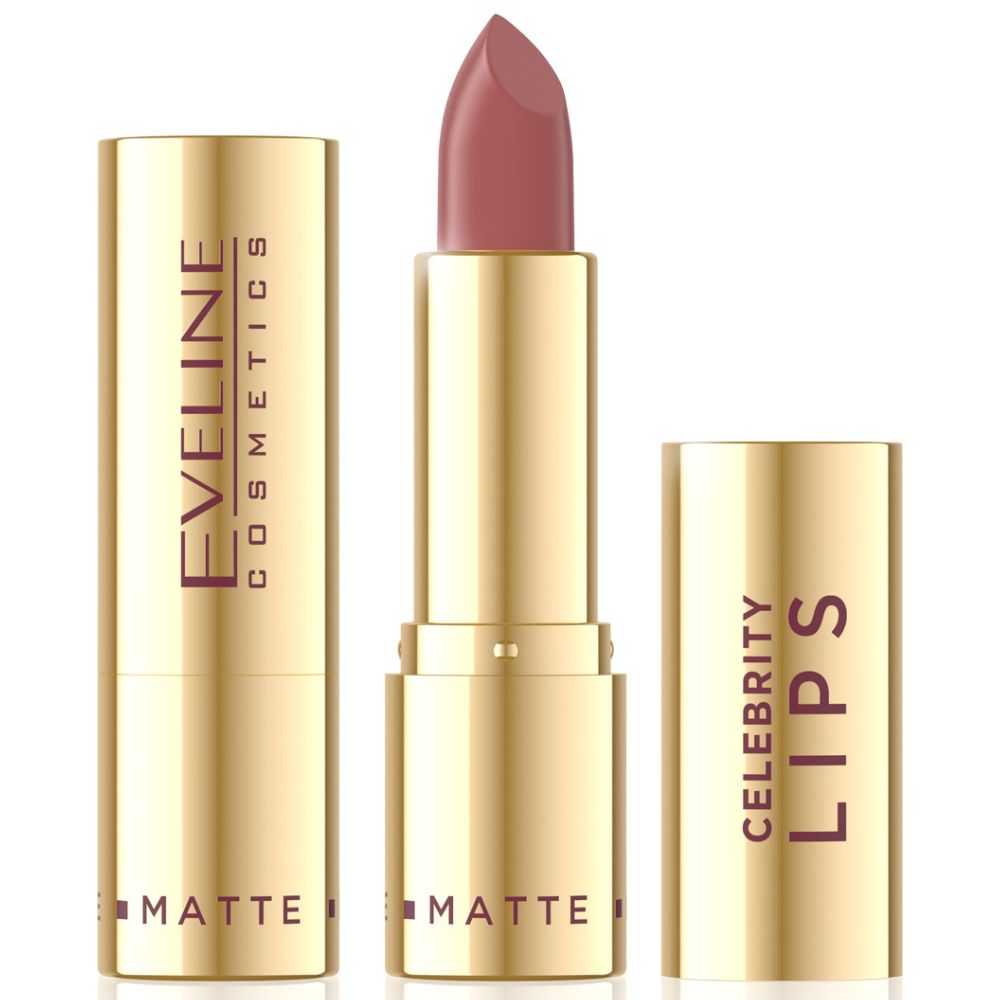 Eveline Celebrity Lips Satin 516 kremowa pomadka 4,1 g