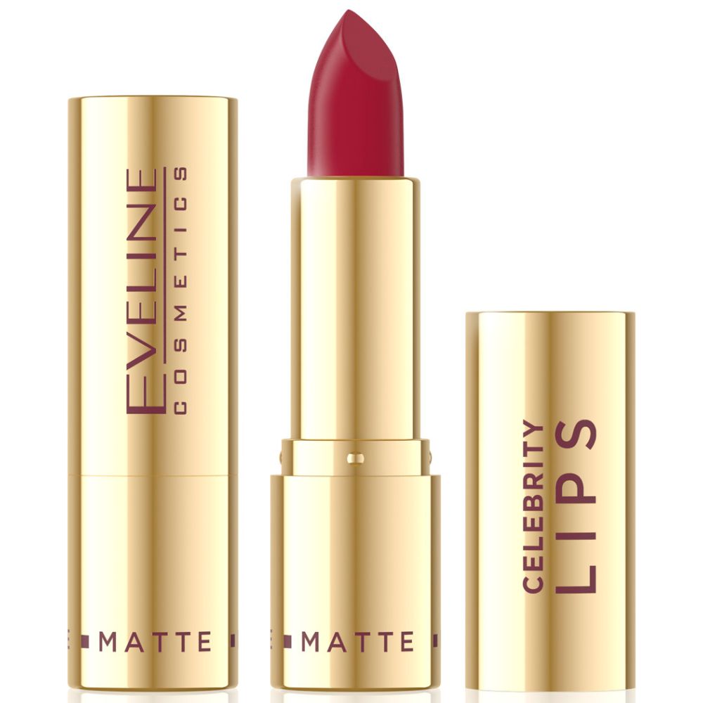 Eveline Celebrity Lips Satin 517 kremowa pomadka 4,1 g