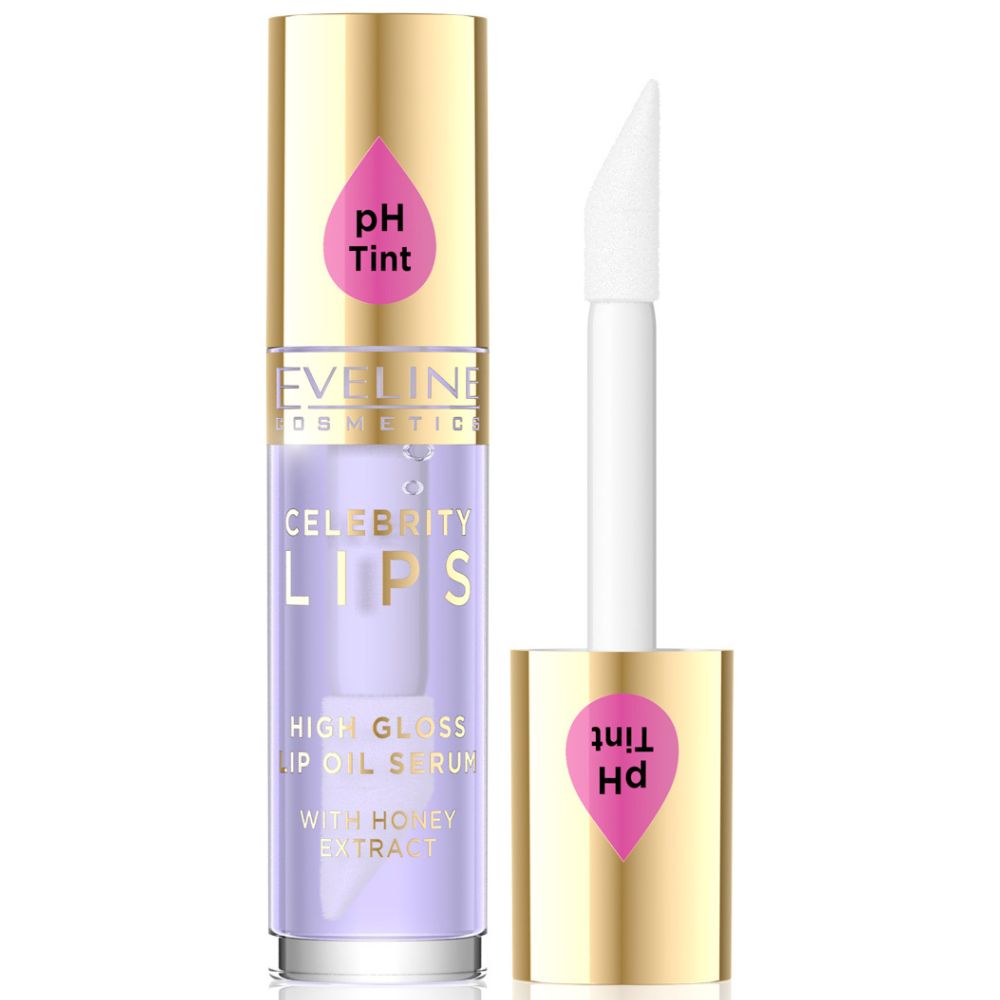 Eveline Celebrity Lips 03 Violet olejek serum do ust 5 ml