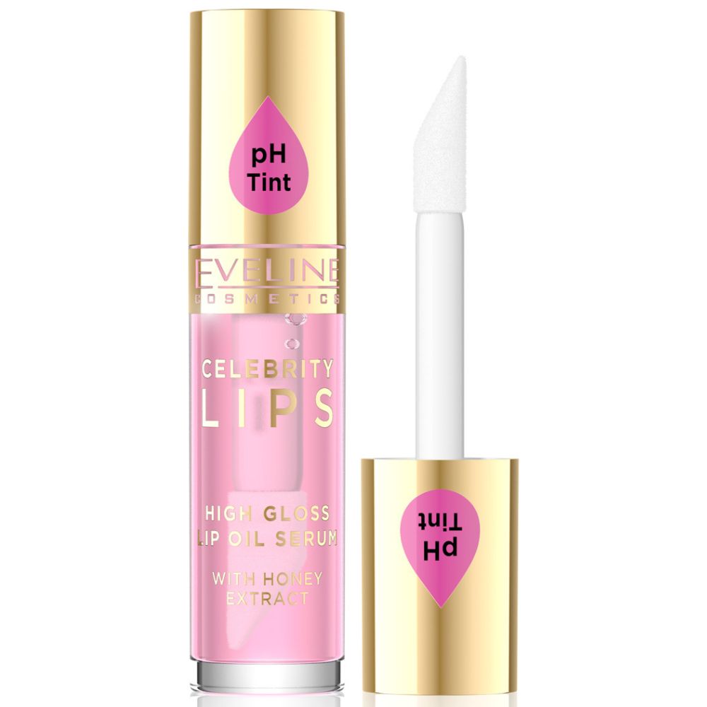 Eveline Celebrity Lips 02 Rose olejek serum do ust 5 ml
