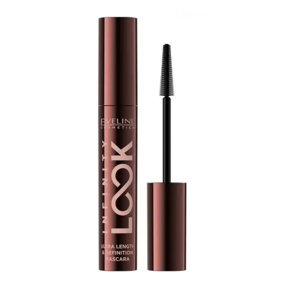 Eveline Infinity Look Tusz do rzęs wydłużająco-definiujący Black 7ml