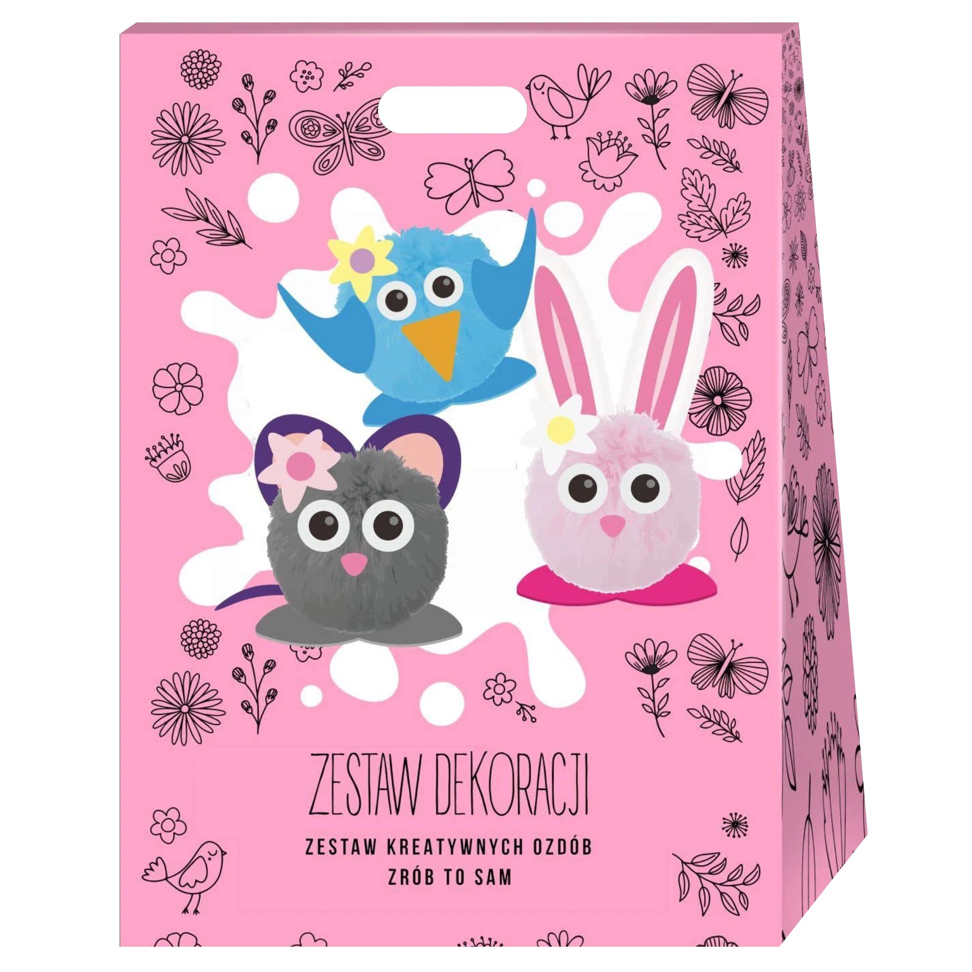 Zestaw kreatywny Zajączki DIY Zrób To Sam