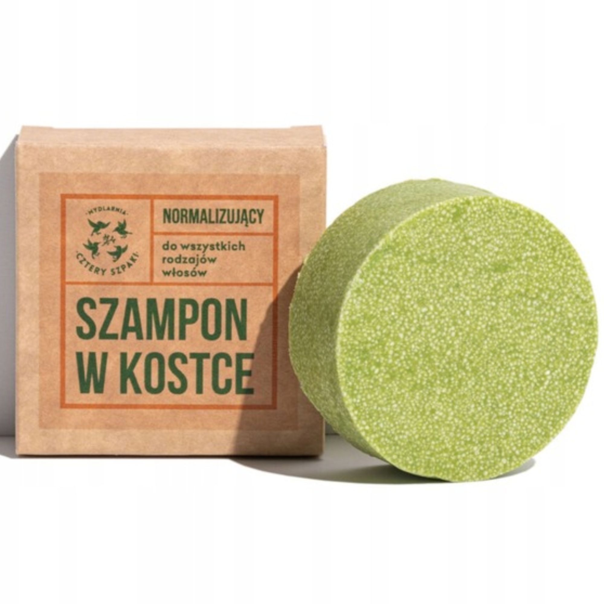 4 SZPAKI normalizujacy szampon w kostce ROZ/MAN 75G main product photo