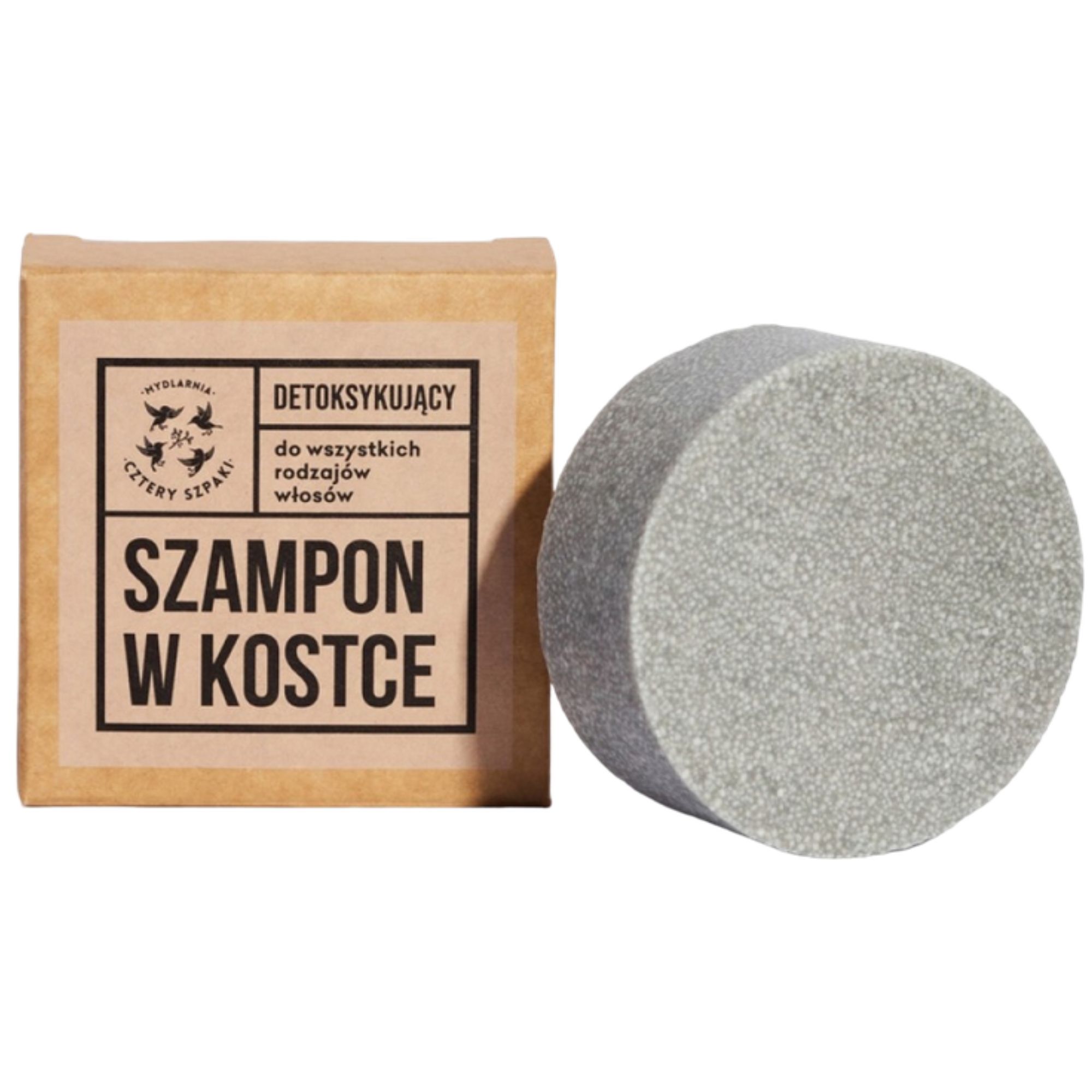 4 SZPAKI szampon detoksykujący do włosów w kostce 75G main product photo